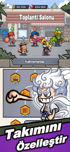 Brawl Heroes - boşta RPG ekran görüntüsü