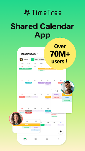 TimeTree - Shared Calendar ekran görüntüsü