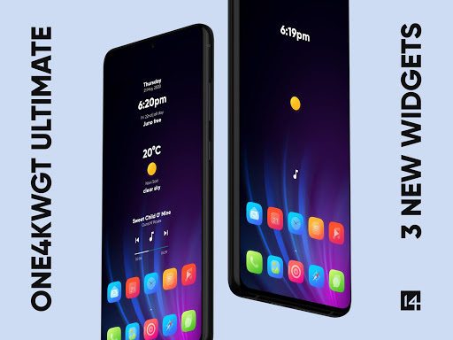One4KWGT Ultimate: KWGT widget ekran görüntüsü