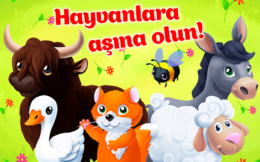 Hayvan Çiftliği Çocuk Oyunları ekran görüntüsü