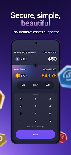 Exodus: Crypto Bitcoin Wallet ekran görüntüsü