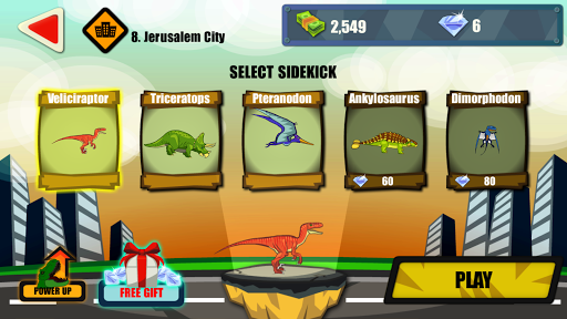 Jurassic Dinosaur City Rampage ekran görüntüsü