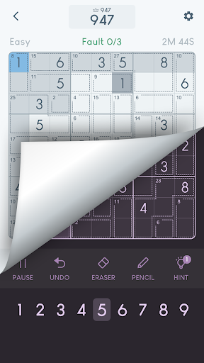 Killer Sudoku - Websudoku ekran görüntüsü