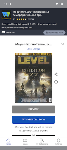 Level Dergisi ekran görüntüsü