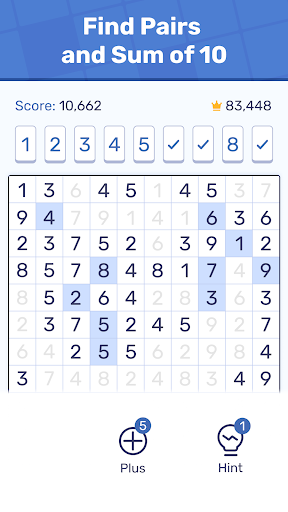 Pair 10 - Number Match Puzzle ekran görüntüsü