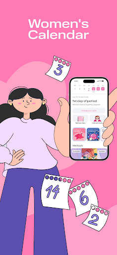 Clatch: Women's period tracker ekran görüntüsü