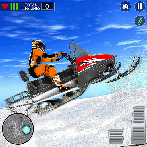 kar bisiklet Yarışı snocross