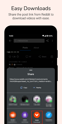 Video Downloader for Reddit ekran görüntüsü