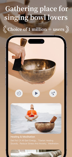 Tibetan Singing Bowls: Crystal ekran görüntüsü