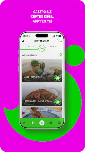 GastroApp ekran görüntüsü