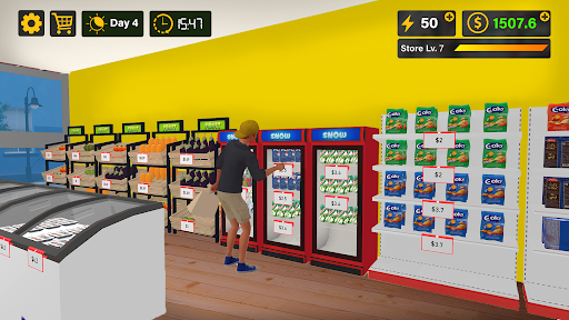 Supermarket 3D Simulation Game ekran görüntüsü