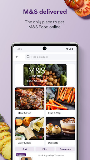 Ocado - Online Grocery ekran görüntüsü