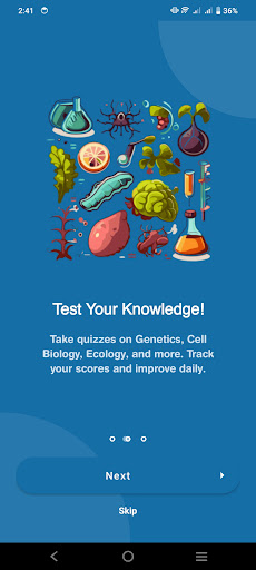 Biology Exam Quiz 2025 ekran görüntüsü