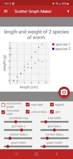 Scatter Graph Maker Pro ekran görüntüsü