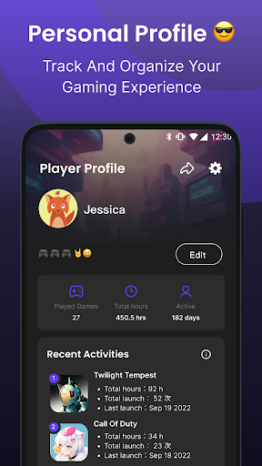OXO Game Launcher - Gaming Hub ekran görüntüsü