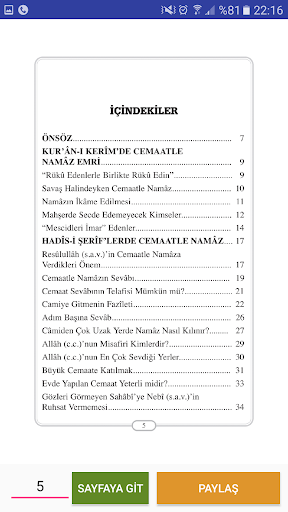 Namazın Fazileti ekran görüntüsü