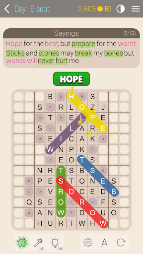Word Search Evolved ekran görüntüsü