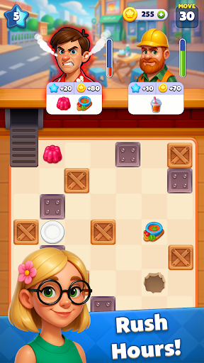 Slide & Serve: Kitchen Puzzle ekran görüntüsü