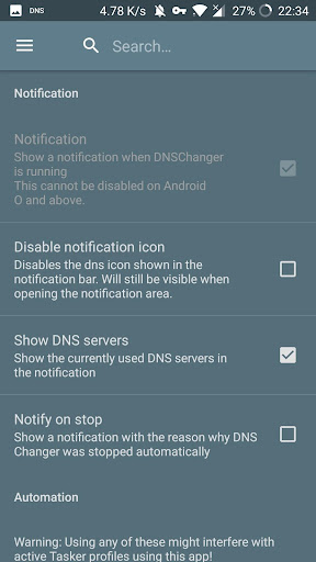 DNSChanger for IPv4/IPv6 ekran görüntüsü