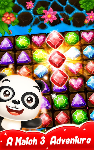 Panda Gems: Jewel Match 3 Game ekran görüntüsü