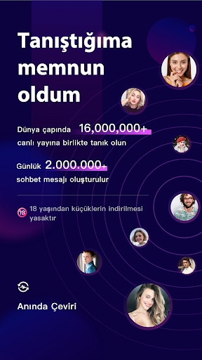 BuzzCast - Canlı Video Sohbet ekran görüntüsü