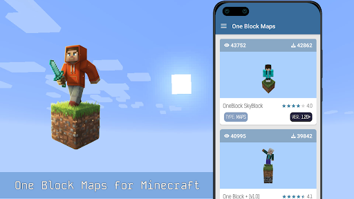 One Block Worlds for MCPE ekran görüntüsü