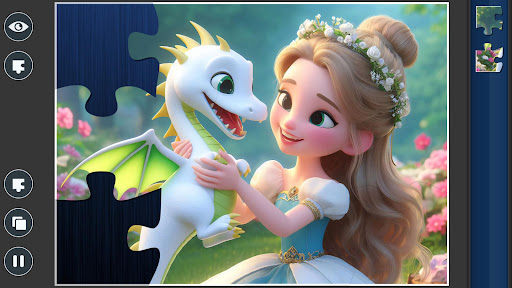 Jigsaw Puzzles: Princess Saga ekran görüntüsü