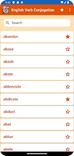 English Verb Conjugation ekran görüntüsü