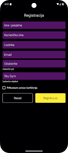 Sky Gym Pirot ekran görüntüsü
