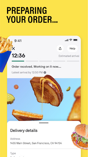 Postmates - Food Delivery ekran görüntüsü