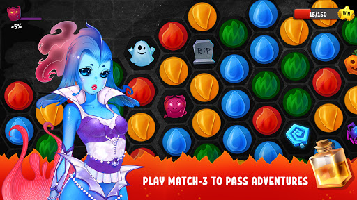 Sinful Puzzle: dates inferno ekran görüntüsü