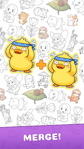 Sticker Merge: ASMR Art Story ekran görüntüsü