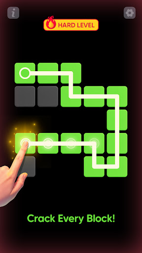 Single Line Block Fill Puzzle ekran görüntüsü