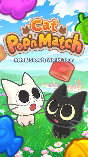 Cat Pop'n Match ekran görüntüsü