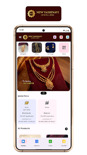 NewVaishnavi Jewellers ekran görüntüsü