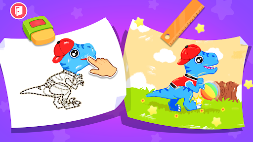 Dinozor Oyunları Çocuklar ekran görüntüsü