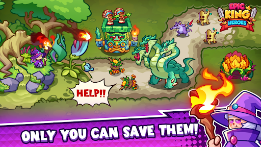 Epic King Heroes: Classic TD ekran görüntüsü