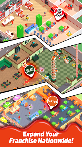 Fried Chicken Royale: Tycoon! ekran görüntüsü