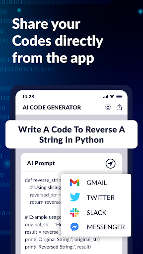 AI Code Generator, Code Writer ekran görüntüsü