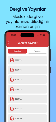 TDB Cep ekran görüntüsü