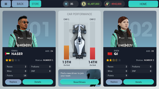 Motorsport Manager Mobile 3 ekran görüntüsü