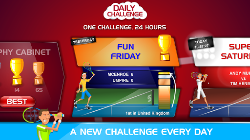 Stick Tennis ekran görüntüsü