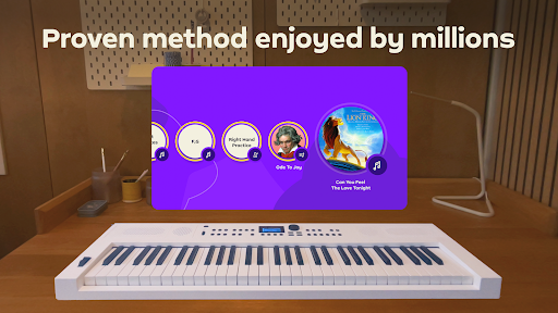 Simply Piano XR ekran görüntüsü