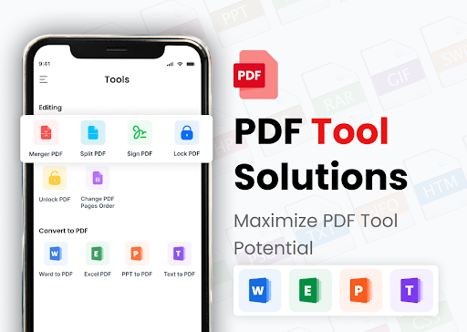 pdf okuyucu uygulaması ekran görüntüsü