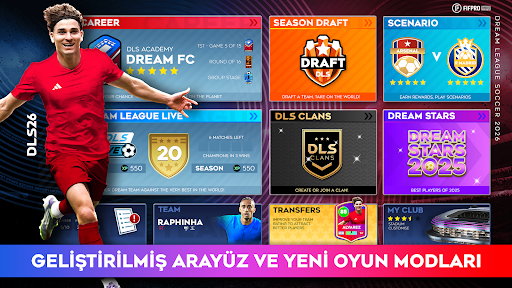 Dream League Soccer 2026 ekran görüntüsü