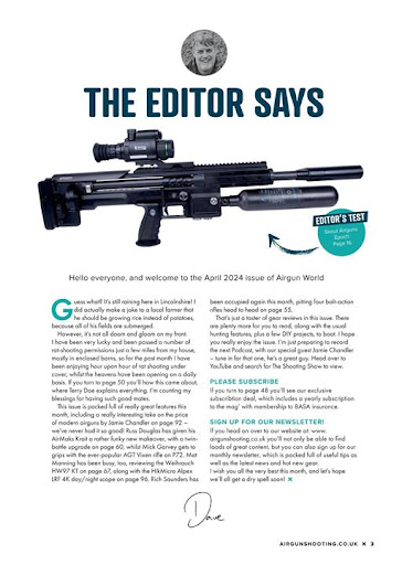 Airgun World Magazine ekran görüntüsü