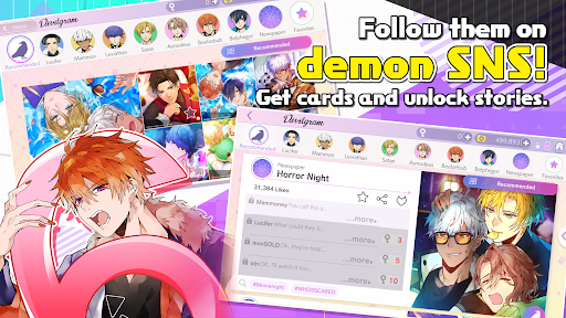 Obey Me! Anime Otome Sim Game ekran görüntüsü
