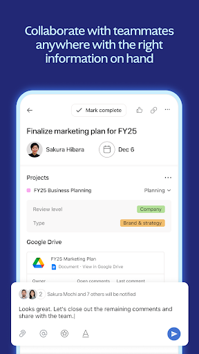 Asana: Work Management ekran görüntüsü
