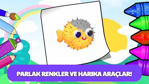 Boyama Oyunları, Boyama Oyunu ekran görüntüsü