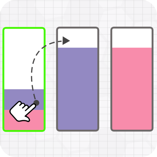 Liquid Puzzle: sort the colors